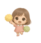 【るなのほわほわ♡癒しスタンプ】（個別スタンプ：8）