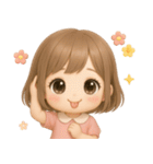 【るなのほわほわ♡癒しスタンプ】（個別スタンプ：9）