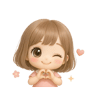 【るなのほわほわ♡癒しスタンプ】（個別スタンプ：14）