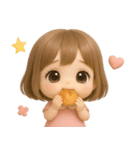 【るなのほわほわ♡癒しスタンプ】（個別スタンプ：15）