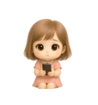 【るなのほわほわ♡癒しスタンプ】（個別スタンプ：24）