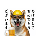 柴犬の現場仕事⭐酒(再販)（個別スタンプ：29）