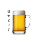 彼女と生ビール⭐お正月(再販)（個別スタンプ：30）