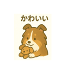シェルティの普通の1日（個別スタンプ：17）