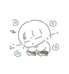 ゆるく描きまました。（個別スタンプ：4）