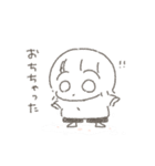 ゆるく描きまました。（個別スタンプ：12）