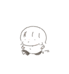 ゆるく描きまました。（個別スタンプ：14）