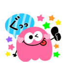 派手かわ♡カラフル♡モンスター（個別スタンプ：35）