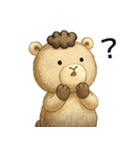 クマ被ってます。（個別スタンプ：20）