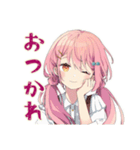 ふんわりかわいい女の子の釣り（個別スタンプ：22）