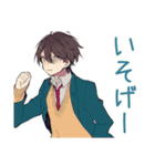 夏★男子高校生の青春（個別スタンプ：34）