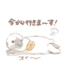 日常使い「垂れ耳うさぎ（フロスティ）（個別スタンプ：5）