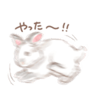 日常使い「垂れ耳うさぎ（フロスティ）（個別スタンプ：9）