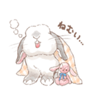 日常使い「垂れ耳うさぎ（フロスティ）（個別スタンプ：20）