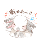 日常使い「垂れ耳うさぎ（フロスティ）（個別スタンプ：22）