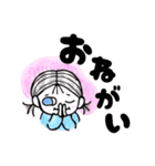 【おんなのこ】のスタンプ（個別スタンプ：10）