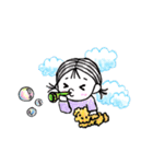 【おんなのこ】のスタンプ（個別スタンプ：14）
