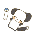 夏に使えるゆるふわチンチラのスタンプ（個別スタンプ：2）
