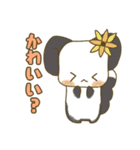 夏に使えるゆるふわチンチラのスタンプ（個別スタンプ：9）