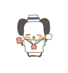 夏に使えるゆるふわチンチラのスタンプ（個別スタンプ：14）