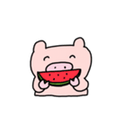 ブヒちゃん夏編（個別スタンプ：3）