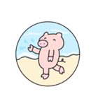 ブヒちゃん夏編（個別スタンプ：10）