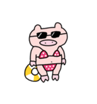 ブヒちゃん夏編（個別スタンプ：11）