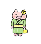 ブヒちゃん夏編（個別スタンプ：15）