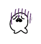赤ちゃんアザラシのゆるいチビイラスト（個別スタンプ：6）