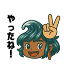 サーファー波空(サーフィン)……（個別スタンプ：17）