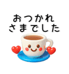大人シンプル❤️ポップなカラー（個別スタンプ：3）