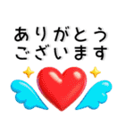 大人シンプル❤️ポップなカラー（個別スタンプ：5）