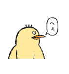 小生意気な鳥（個別スタンプ：34）