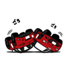 大好き！15年代コンパクトオープンカー4（個別スタンプ：11）
