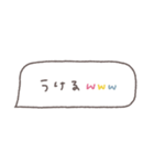 省スペース◎吹き出しメッセージ #5（個別スタンプ：31）