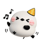 毎日シマエナガ♡デカ筆文字（個別スタンプ：23）