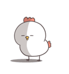 白いゆるとり9(怒哀)（個別スタンプ：2）