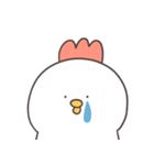 白いゆるとり9(怒哀)（個別スタンプ：12）