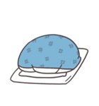 白いゆるとり9(怒哀)（個別スタンプ：21）
