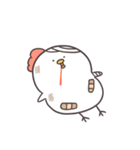 白いゆるとり9(怒哀)（個別スタンプ：25）