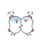 白いゆるとり9(怒哀)（個別スタンプ：33）