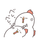 白いゆるとり9(怒哀)（個別スタンプ：34）