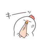 白いゆるとり9(怒哀)（個別スタンプ：38）