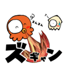 デリシャ水産_03_あふれる気持ち（個別スタンプ：4）