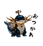 やみかわ魔獣2_クジラ（個別スタンプ：2）