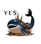 やみかわ魔獣2_クジラ（個別スタンプ：11）