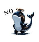 やみかわ魔獣2_クジラ（個別スタンプ：12）