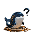 やみかわ魔獣2_クジラ（個別スタンプ：35）