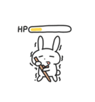 ネガティブなばにーくん（個別スタンプ：17）