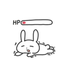 ネガティブなばにーくん（個別スタンプ：18）